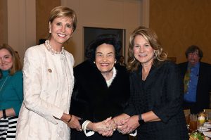 Virginia Chandler Dykes with award recipient